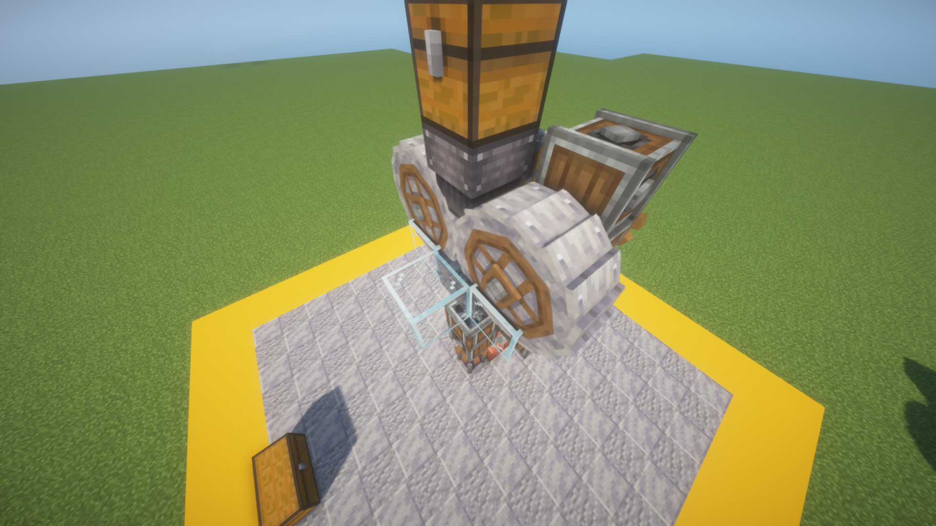 Andesite Block Farm - Vista 2